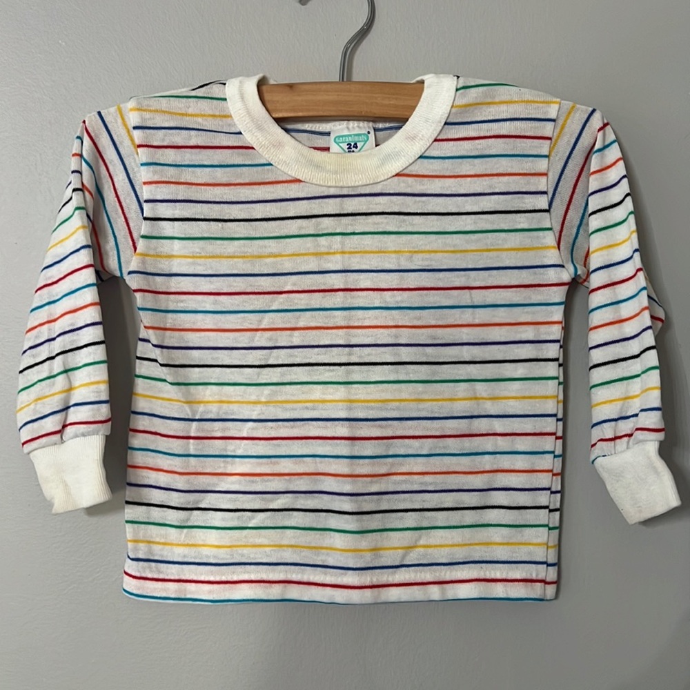 Rainbow striped Vintage shirt